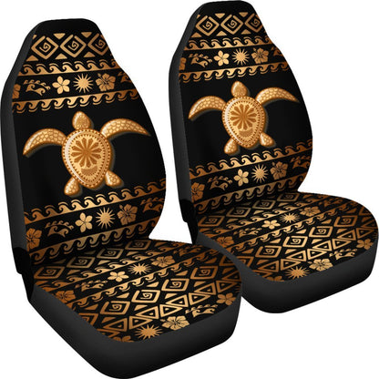 Tribal Sea turtle Polynesian Hawaiian Universal Fit Car Seat Covers