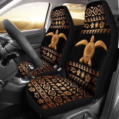 Tribal Sea turtle Polynesian Hawaiian Universal Fit Car Seat Covers