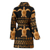 Tribal Sea turtle Polynesian Hawaiian Women Bath Robe