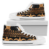 Tribal Sea Turtle Polynesian Hawaiian Women High Top Shoes