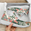 Tropical Flower Palm Leaves Mesh Knit Sneakers Shoes
