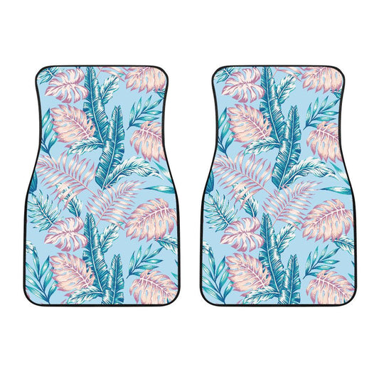 Tropical Flower Pattern Print Design TF01 Car Floor Mats-JORJUNE.COM