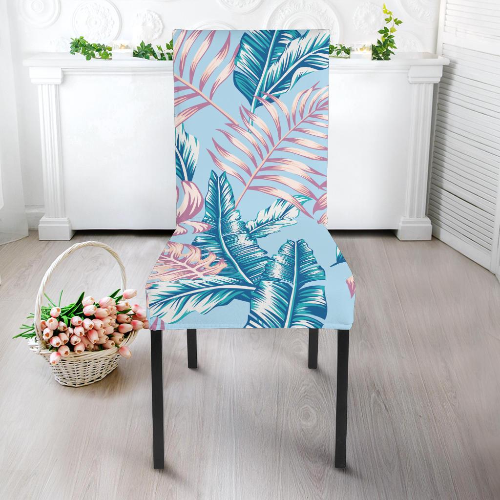 Tropical Flower Pattern Print Design TF01 Dining Chair Slipcover-JORJUNE.COM