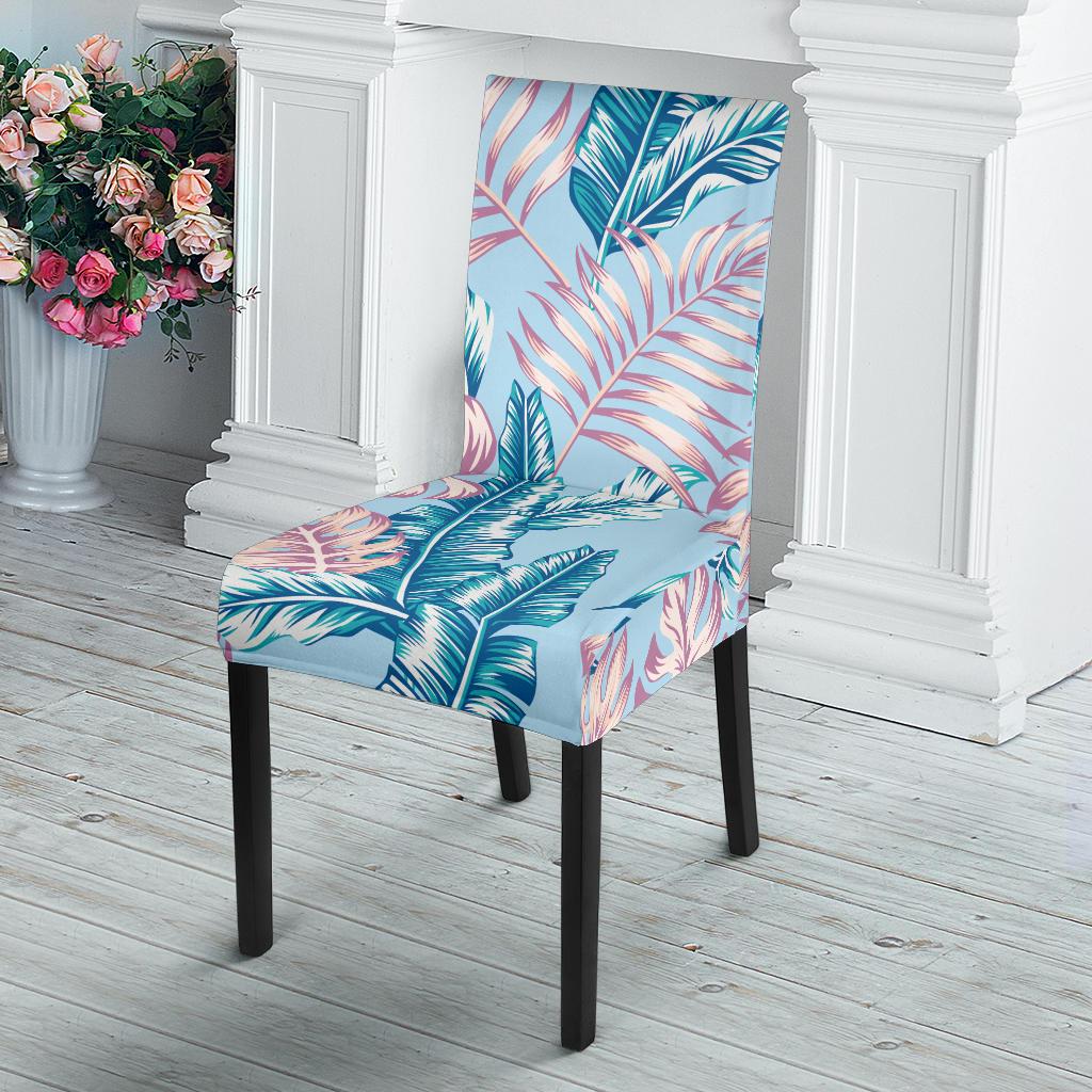 Tropical Flower Pattern Print Design TF01 Dining Chair Slipcover-JORJUNE.COM