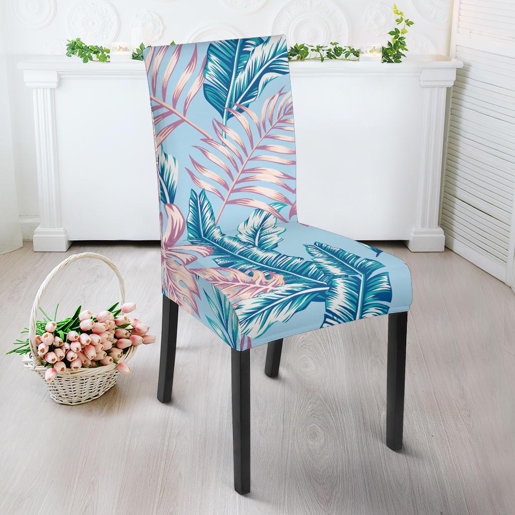 Tropical Flower Pattern Print Design TF01 Dining Chair Slipcover-JORJUNE.COM