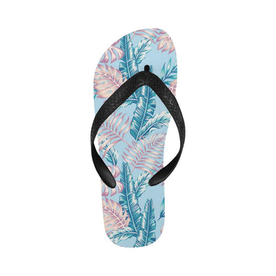 Tropical Flower Pattern Print Design TF01 Flip Flops-JorJune