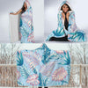 Tropical Flower Pattern Print Design TF01 Hooded Blanket-JORJUNE.COM