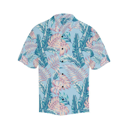 Tropical Flower Pattern Print Design TF01 Men Hawaiian Shirt-JorJune