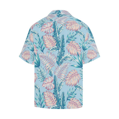 Tropical Flower Pattern Print Design TF01 Men Hawaiian Shirt-JorJune