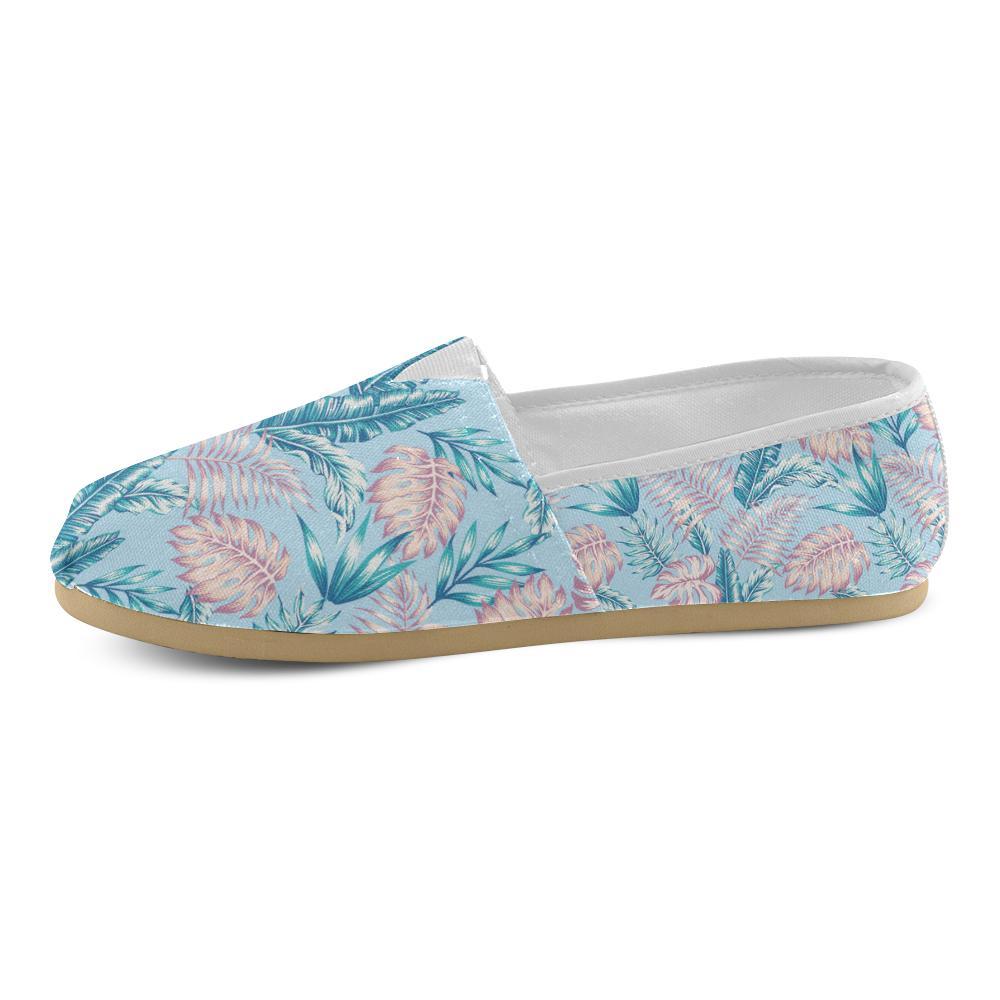 Tropical Flower Pattern Print Design TF01 Women Casual Shoes-JorJune.com