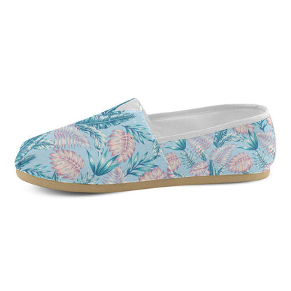Tropical Flower Pattern Print Design TF01 Women Casual Shoes-JorJune.com