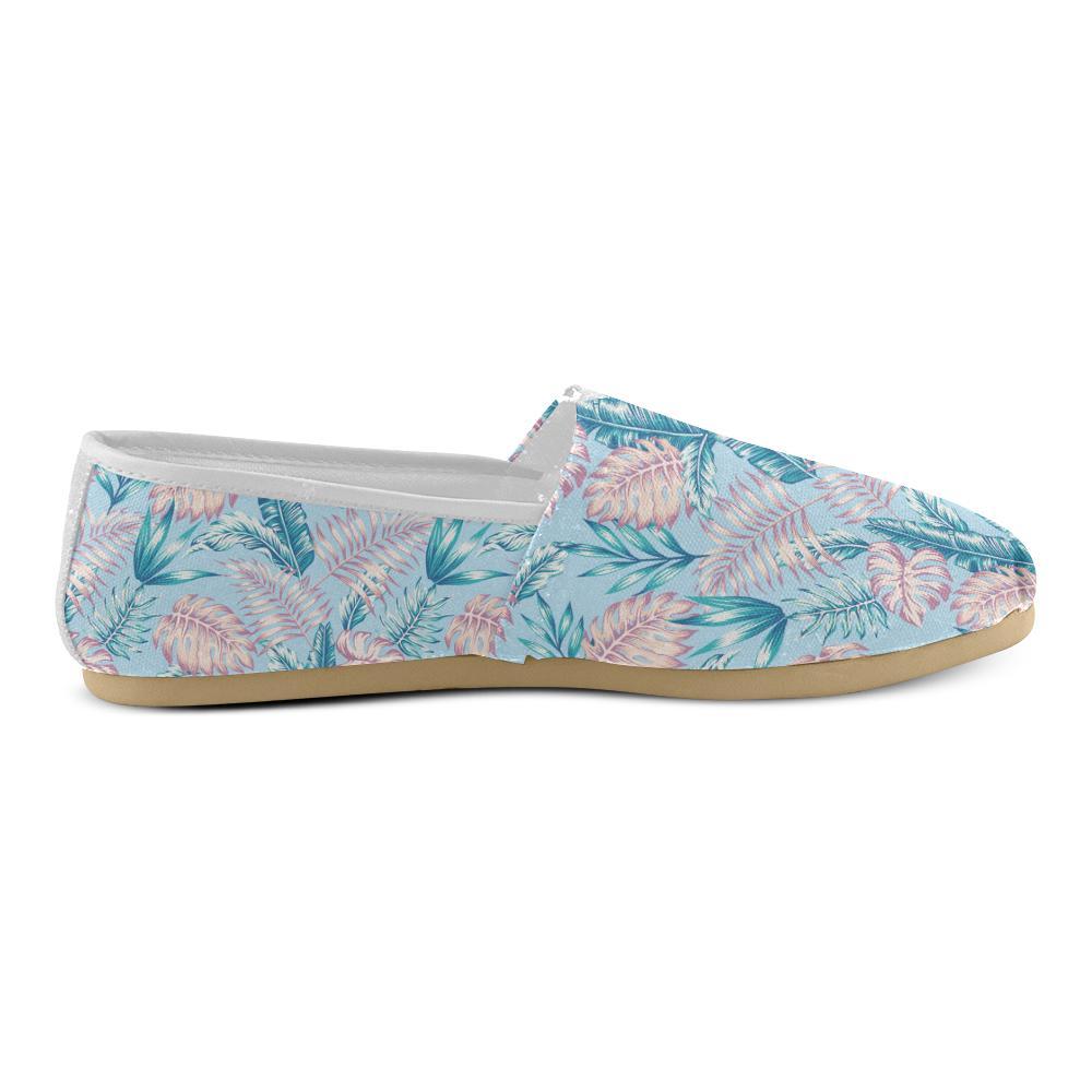 Tropical Flower Pattern Print Design TF01 Women Casual Shoes-JorJune.com