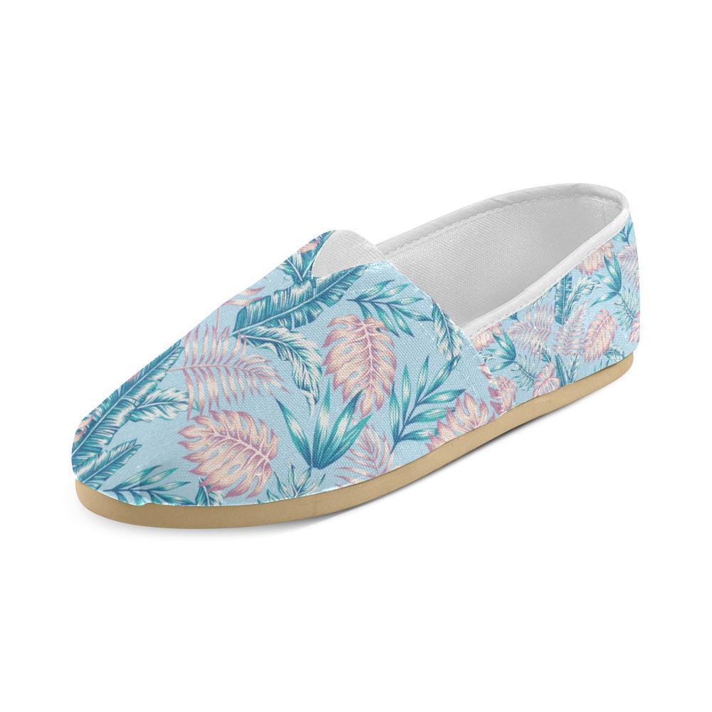 Tropical Flower Pattern Print Design TF01 Women Casual Shoes-JorJune.com