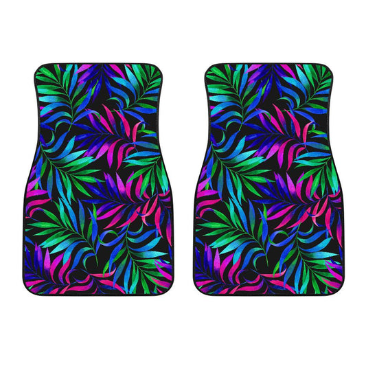 Tropical Flower Pattern Print Design TF010 Car Floor Mats-JORJUNE.COM