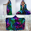 Tropical Flower Pattern Print Design TF010 Hooded Blanket-JORJUNE.COM