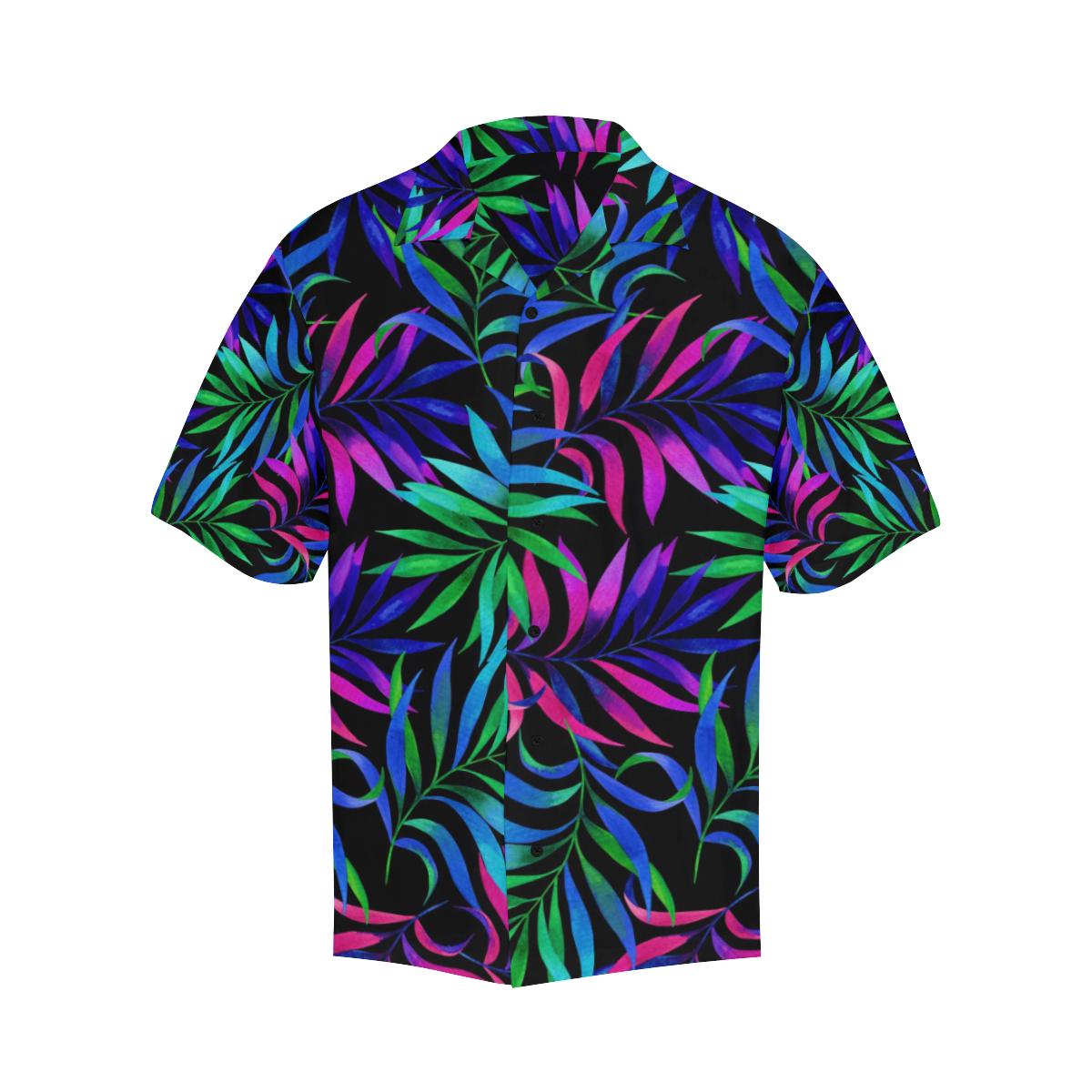 Tropical Flower Pattern Print Design TF010 Men Hawaiian Shirt-JorJune