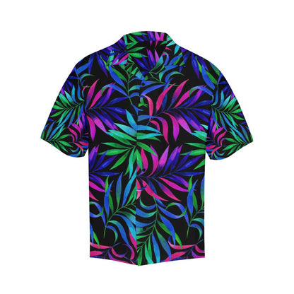 Tropical Flower Pattern Print Design TF010 Men Hawaiian Shirt-JorJune