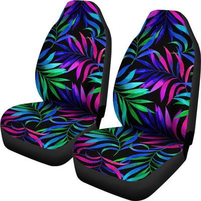 Tropical Flower Pattern Print Design TF010 Universal Fit Car Seat Covers-JorJune