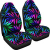 Tropical Flower Pattern Print Design TF010 Universal Fit Car Seat Covers-JorJune