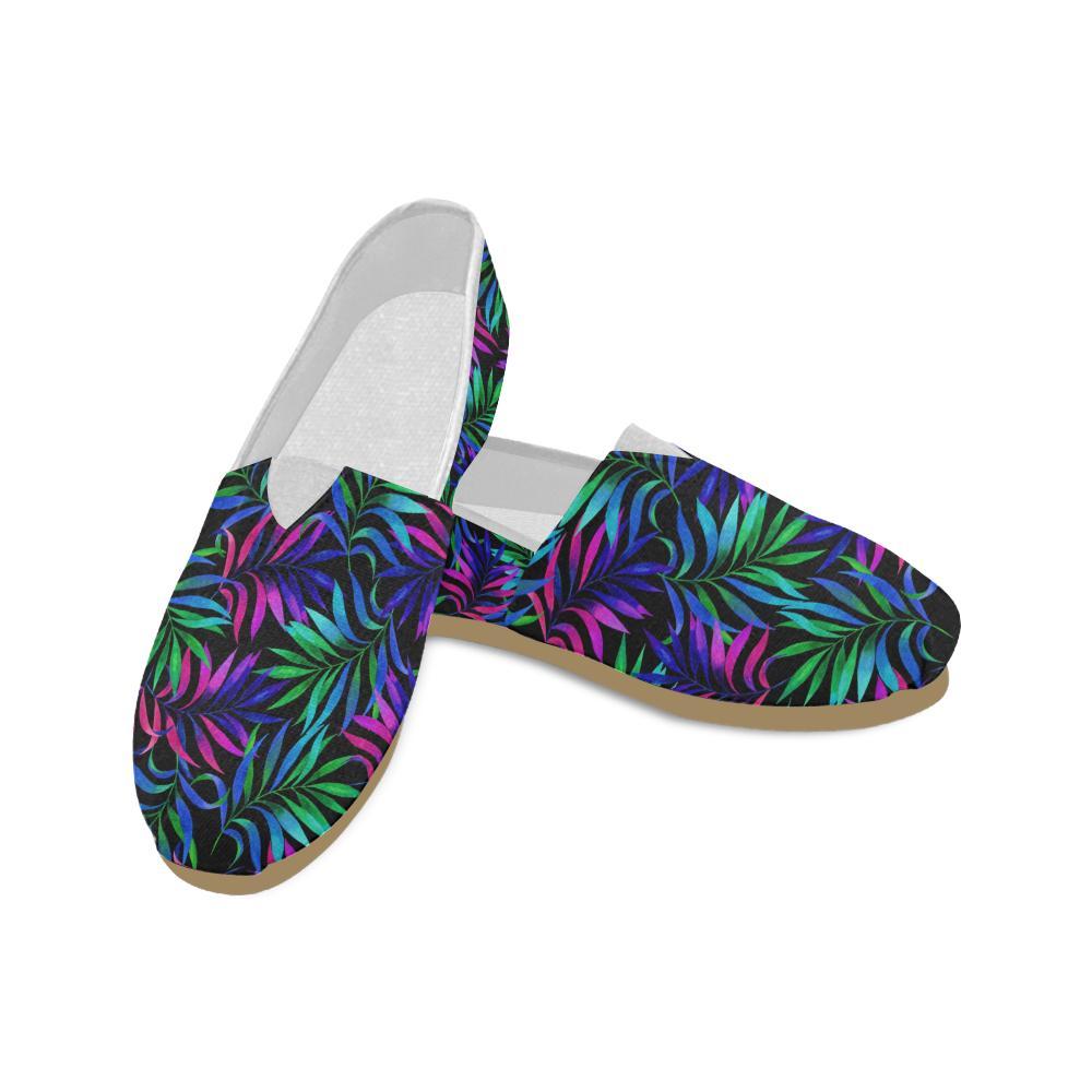 Tropical Flower Pattern Print Design TF010 Women Casual Shoes-JorJune.com