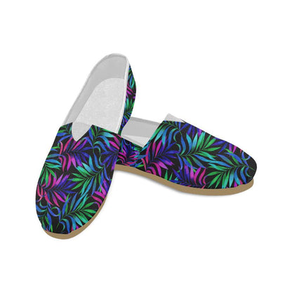Tropical Flower Pattern Print Design TF010 Women Casual Shoes-JorJune.com
