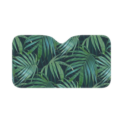Tropical Flower Pattern Print Design TF011 Car Sun Shade-JorJune
