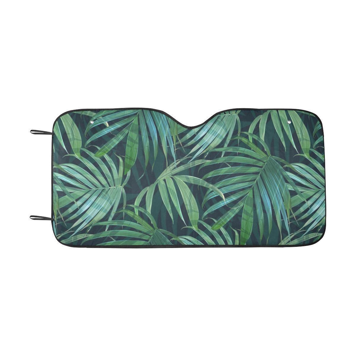 Tropical Flower Pattern Print Design TF011 Car Sun Shade-JorJune