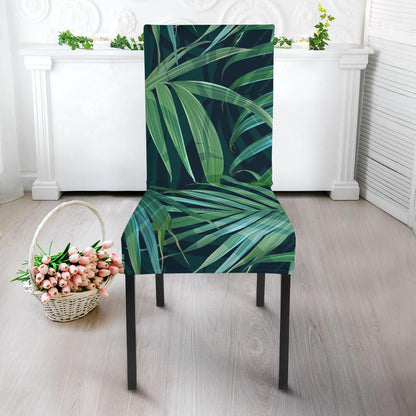 Tropical Flower Pattern Print Design TF011 Dining Chair Slipcover-JORJUNE.COM