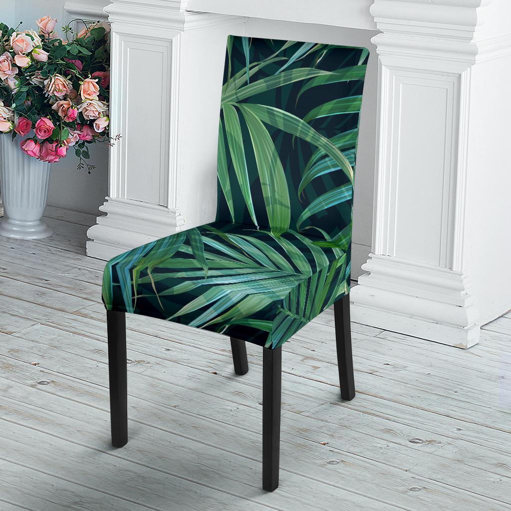 Tropical Flower Pattern Print Design TF011 Dining Chair Slipcover-JORJUNE.COM