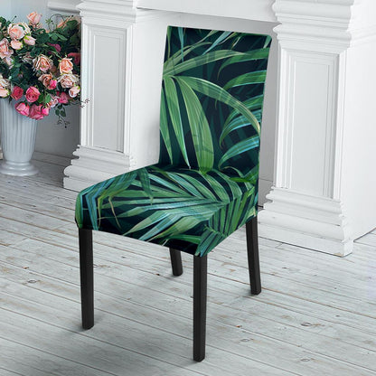 Tropical Flower Pattern Print Design TF011 Dining Chair Slipcover-JORJUNE.COM