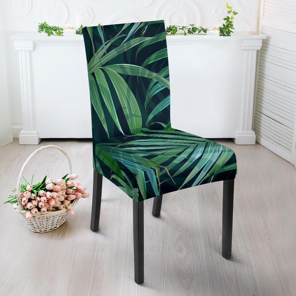 Tropical Flower Pattern Print Design TF011 Dining Chair Slipcover-JORJUNE.COM