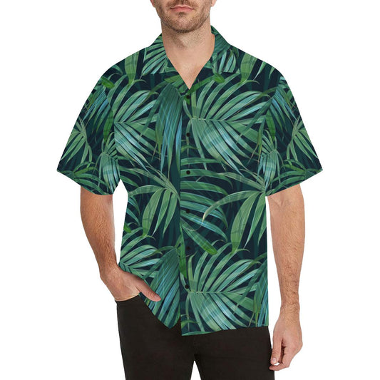 Tropical Flower Pattern Print Design TF011 Men Hawaiian Shirt-JorJune