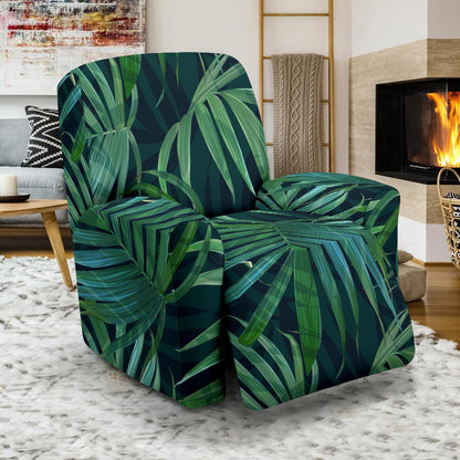 Tropical Flower Pattern Print Design TF011 Recliner Slipcover-JORJUNE.COM