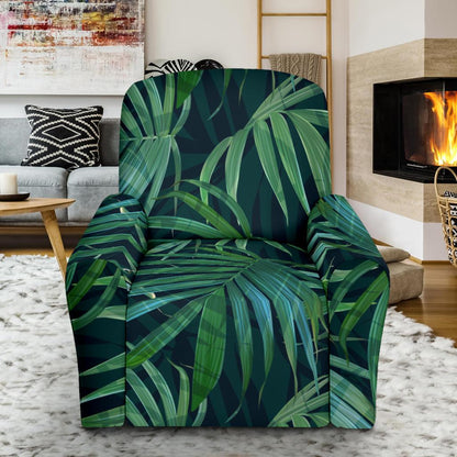 Tropical Flower Pattern Print Design TF011 Recliner Slipcover-JORJUNE.COM