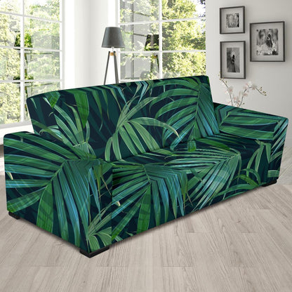 Tropical Flower Pattern Print Design TF011 Sofa Slipcover-JORJUNE.COM