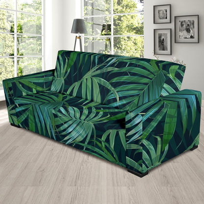 Tropical Flower Pattern Print Design TF011 Sofa Slipcover-JORJUNE.COM