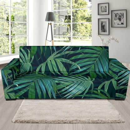 Tropical Flower Pattern Print Design TF011 Sofa Slipcover-JORJUNE.COM