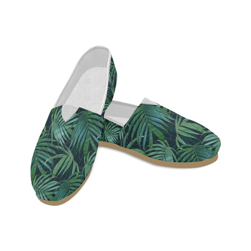 Tropical Flower Pattern Print Design TF011 Women Casual Shoes-JorJune.com