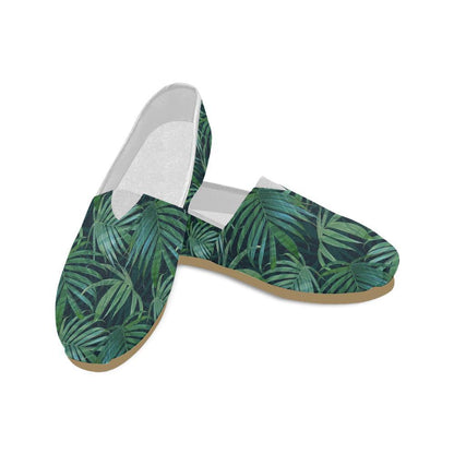 Tropical Flower Pattern Print Design TF011 Women Casual Shoes-JorJune.com