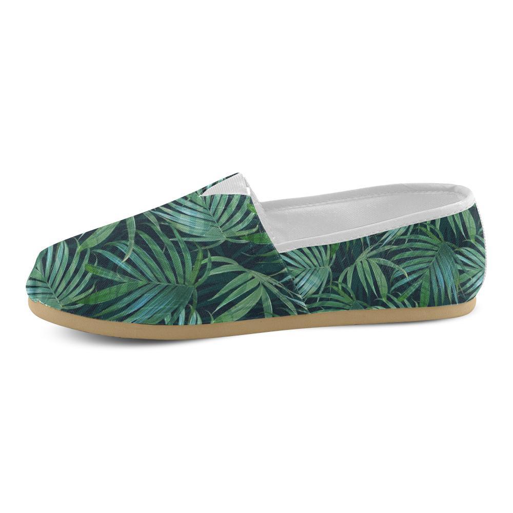 Tropical Flower Pattern Print Design TF011 Women Casual Shoes-JorJune.com