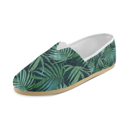 Tropical Flower Pattern Print Design TF011 Women Casual Shoes-JorJune.com