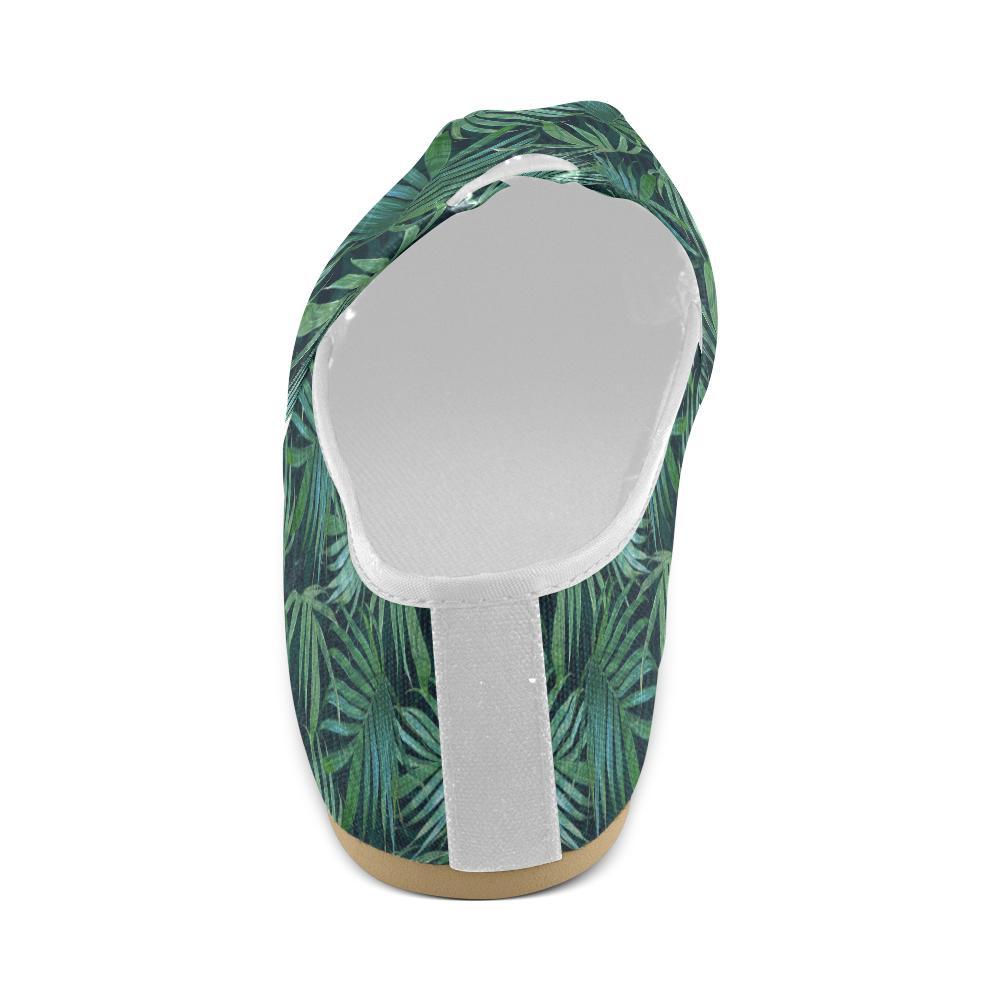 Tropical Flower Pattern Print Design TF011 Women Casual Shoes-JorJune.com