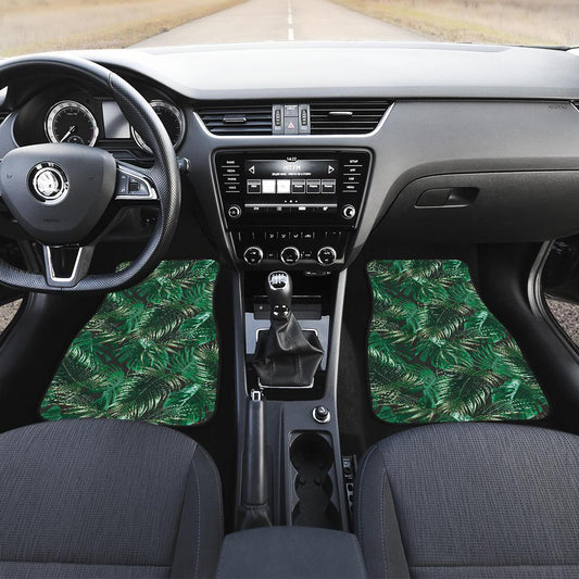 Tropical Flower Pattern Print Design TF012 Car Floor Mats-JORJUNE.COM