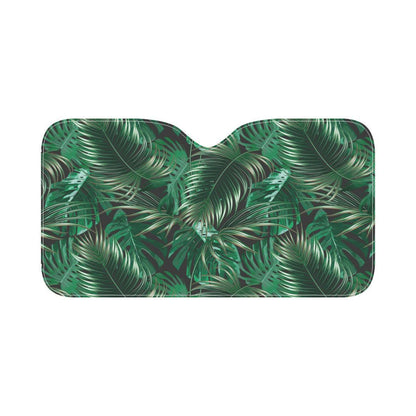 Tropical Flower Pattern Print Design TF012 Car Sun Shade-JorJune