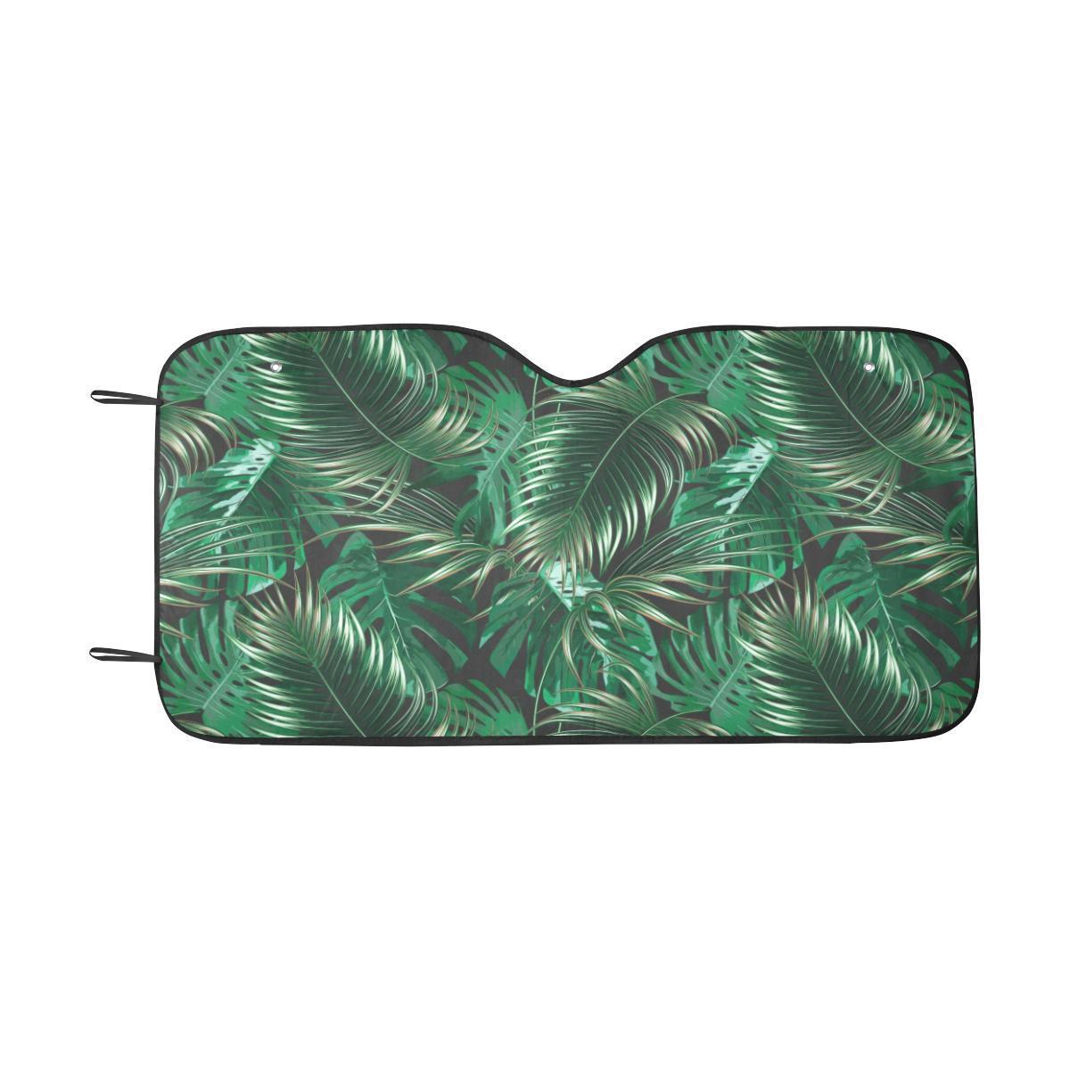 Tropical Flower Pattern Print Design TF012 Car Sun Shade-JorJune