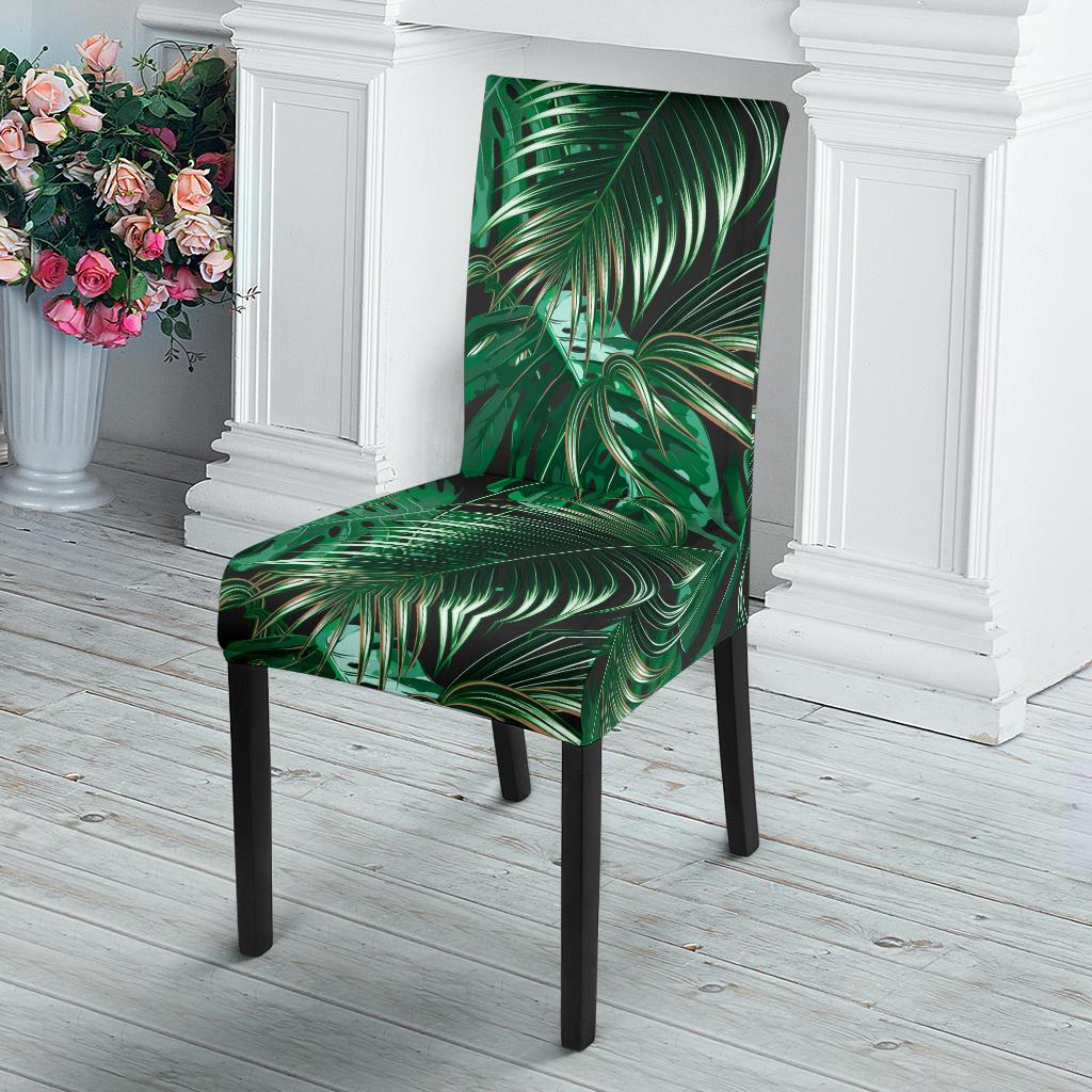 Tropical Flower Pattern Print Design TF012 Dining Chair Slipcover-JORJUNE.COM