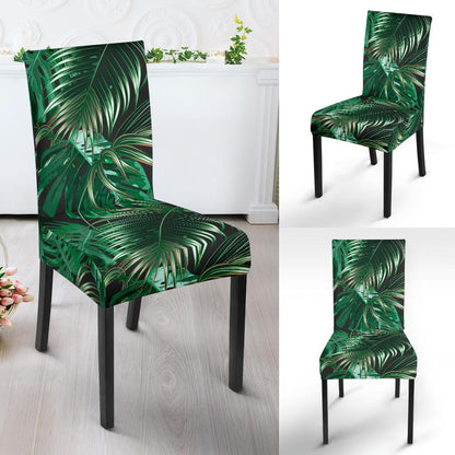 Tropical Flower Pattern Print Design TF012 Dining Chair Slipcover-JORJUNE.COM