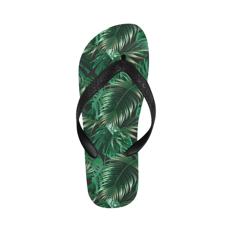 Tropical Flower Pattern Print Design TF012 Flip Flops-JorJune