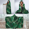 Tropical Flower Pattern Print Design TF012 Hooded Blanket-JORJUNE.COM