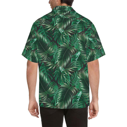 Tropical Flower Pattern Print Design TF012 Men Hawaiian Shirt-JorJune
